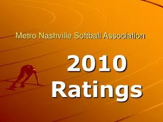 Metro Nashville Softball Association