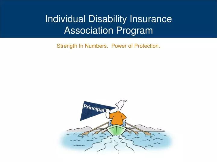 individual disability insurance association program