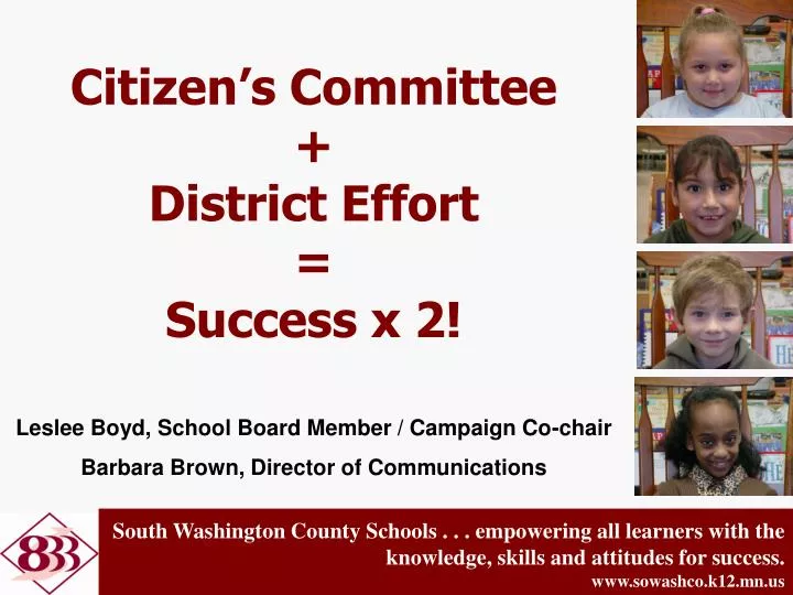 citizen s committee district effort success x 2