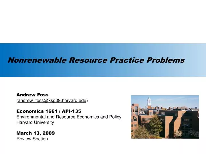 nonrenewable resource practice problems