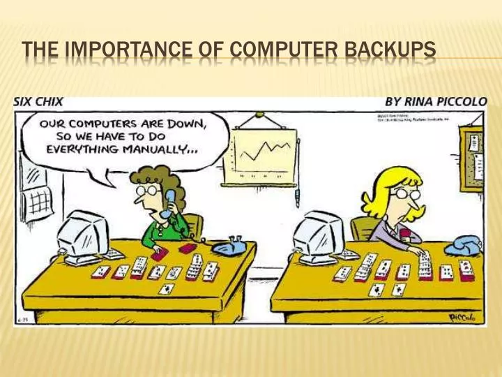 the importance of computer backups