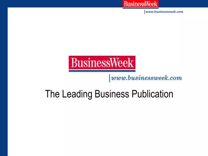 the leading business publication