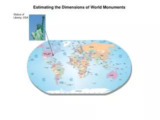 Estimating the Dimensions of World Monuments