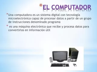 el computador