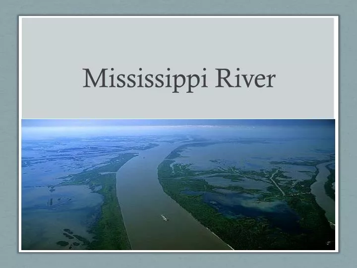 mississippi river