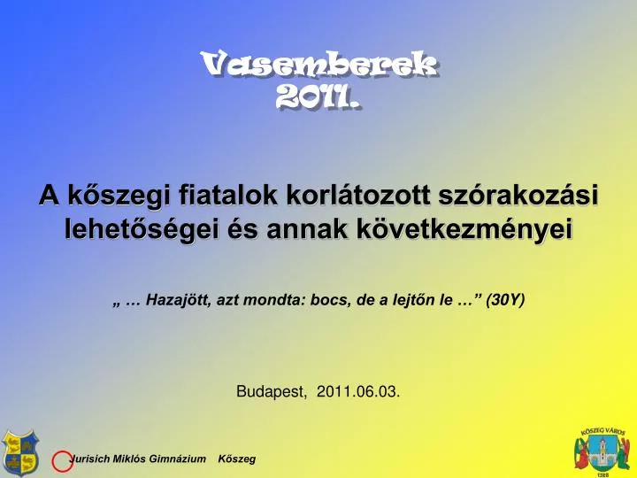 vasemberek 2011