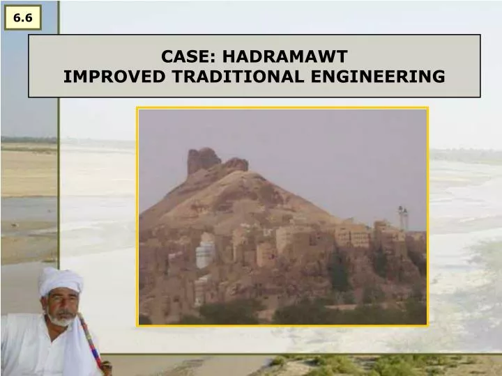 case hadramawt improved traditional engineering