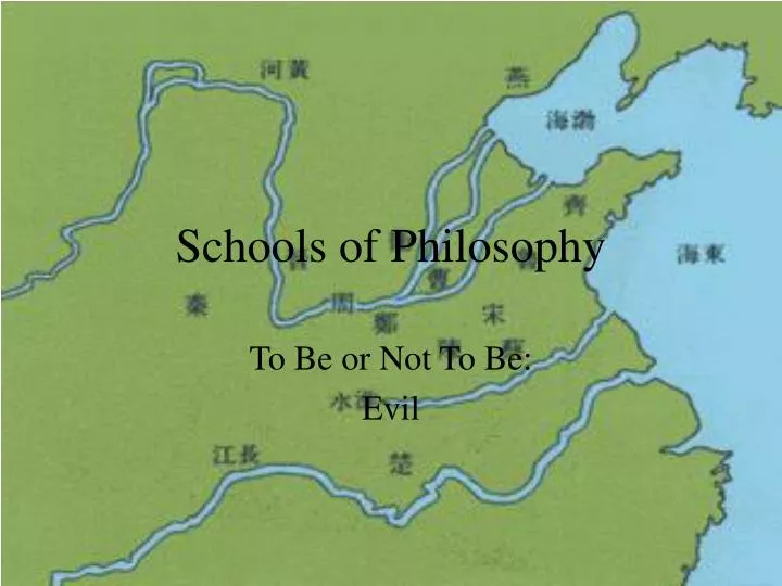 schools of philosophy