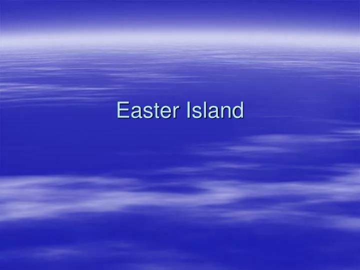 easter island