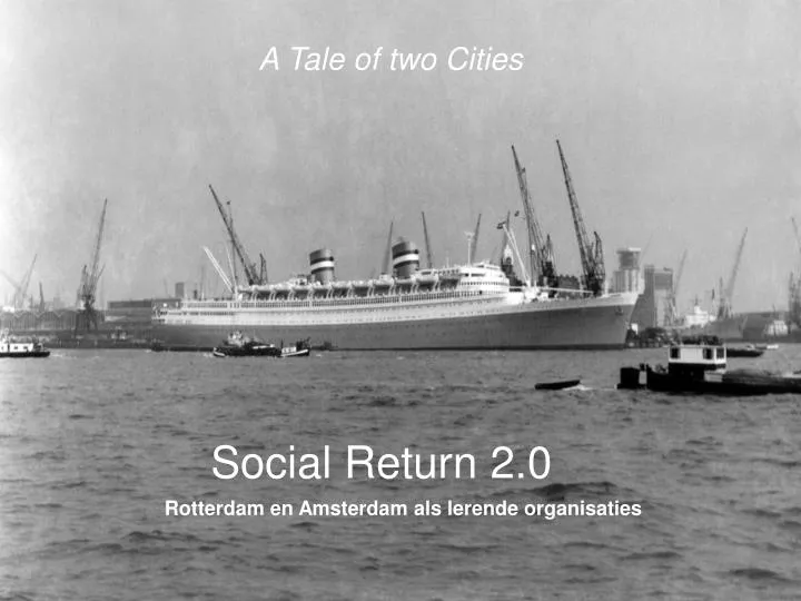social return 2 0