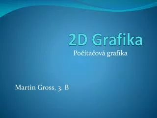 2d grafika
