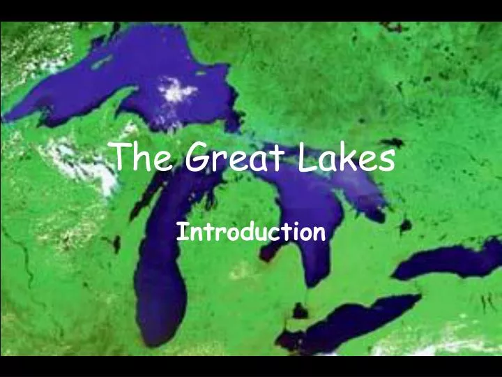 the great lakes