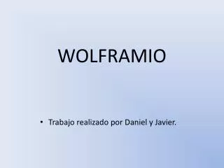 wolframio