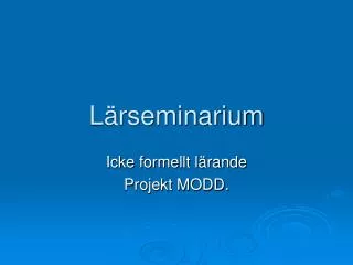 l rseminarium