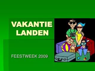 vakantie landen