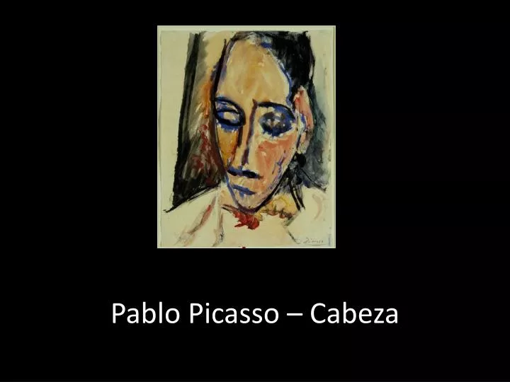 pablo picasso cabeza