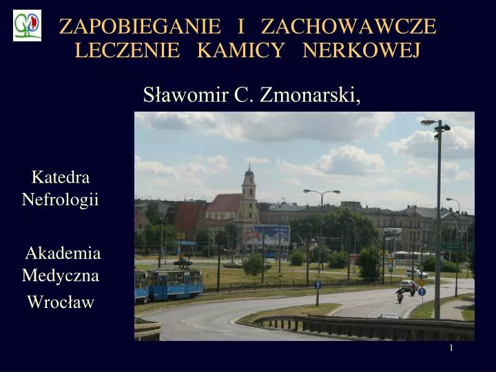 zapobieganie i zachowawcze leczenie kamicy nerkowej