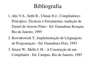 bibliografia
