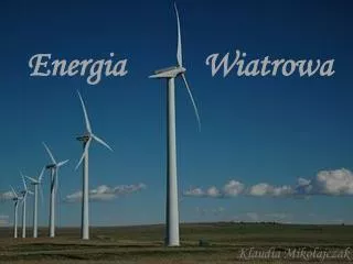energia wiatrowa