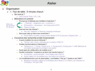 atelier