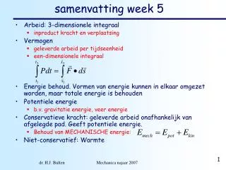 samenvatting week 5