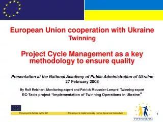European Union cooperation with Ukraine Twinning