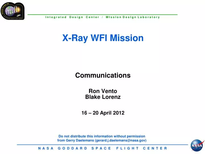 x ray wfi mission