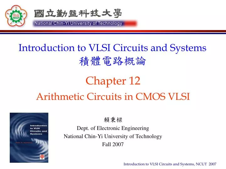 chapter 12 arithmetic circuits in cmos vlsi