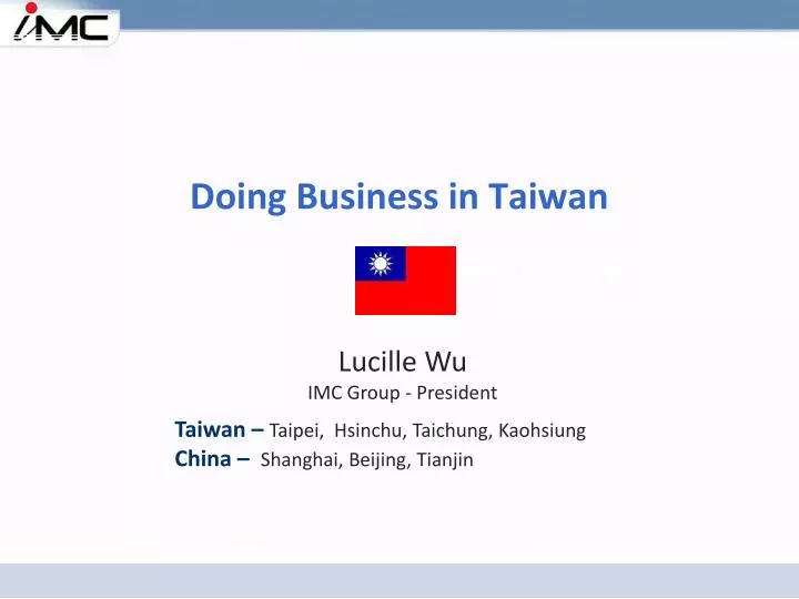 doing business in taiwan