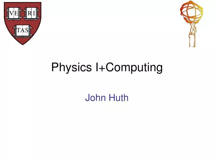 physics i computing