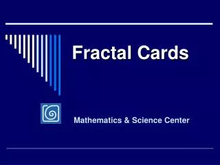 Fractal Cards