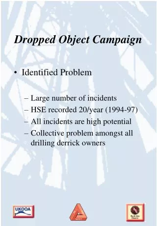 Dropped Object Campaign