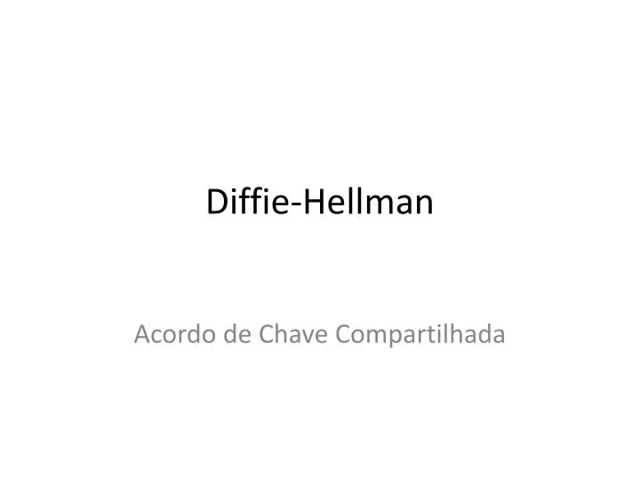 diffie hellman