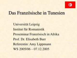 das franz sische in tunesien