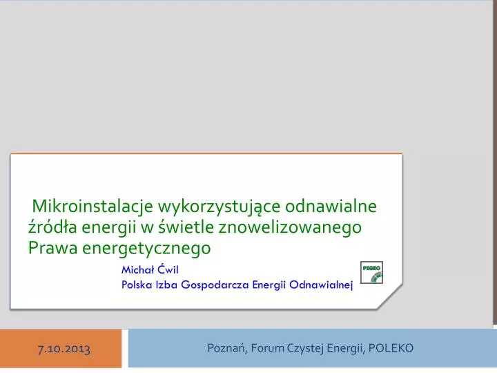 odnawialne r d a energii w polsce