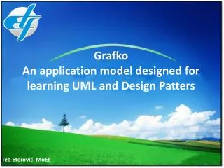 Grafko An application model designed for learning UML and Design Patters