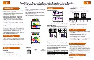 Aging Effects on Rule-Based and Information-Integration Category Learning