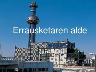 Errausketaren alde