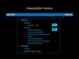 interpola n funkce