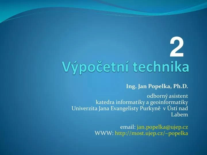 v po etn technika