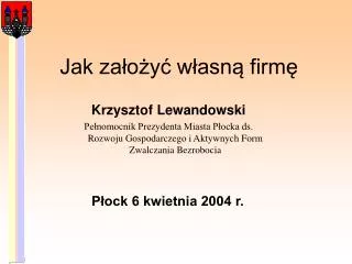 jak za o y w asn firm