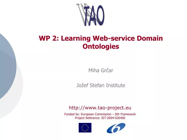 wp 2 learning web service domain ontologies