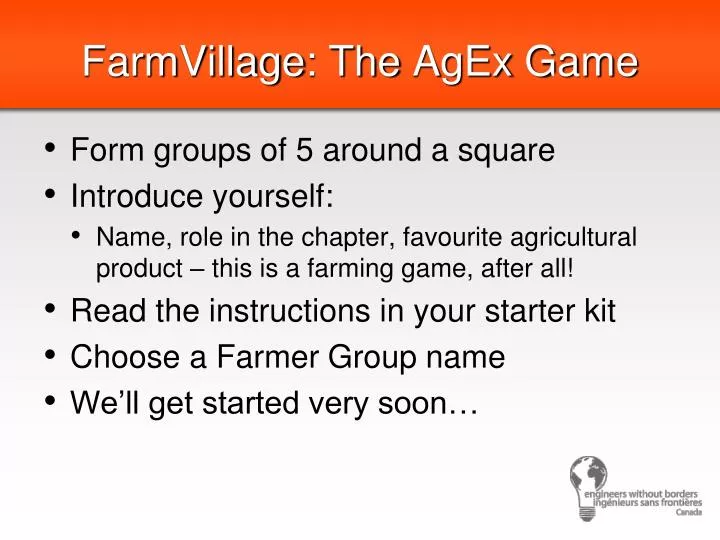farmvillage the agex game