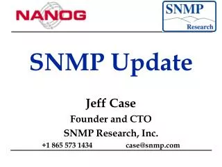 SNMP Update