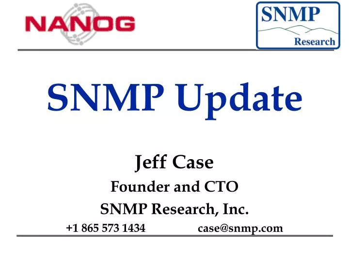 snmp update