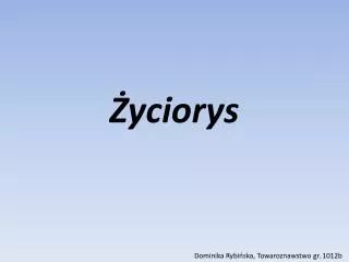 yciorys
