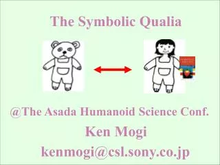 The Symbolic Qualia