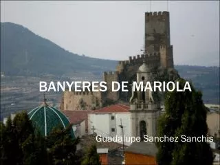 banyeres de mariola