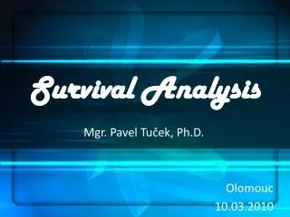 survival analysis