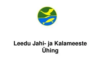 leedu jahi ja kalameeste hing